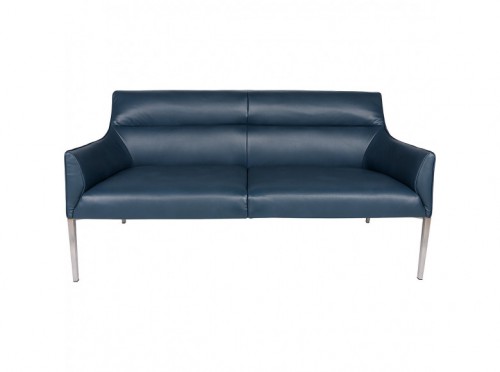 Лаунж-банкетка Nicolas Merida екошкіра темно-синій